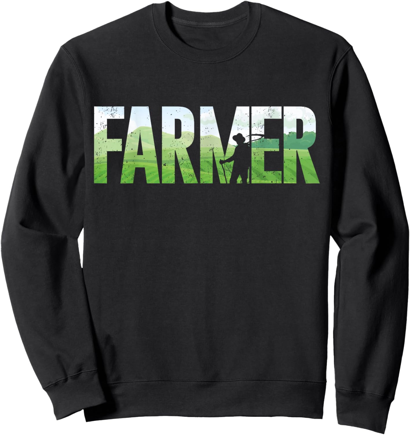 Farming Farmer Farmer Sweatshirt - Sweatshirt | Black