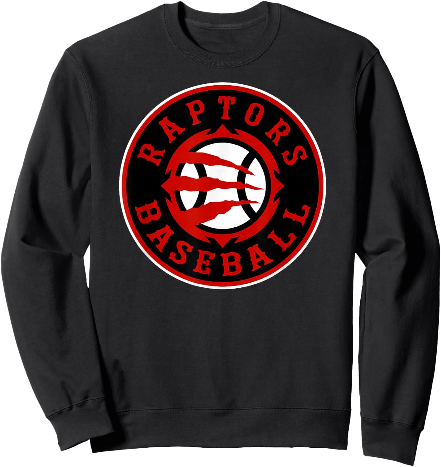 Pauls Valley Raptors Crest Sweatshirt - Sweatshirt | Black