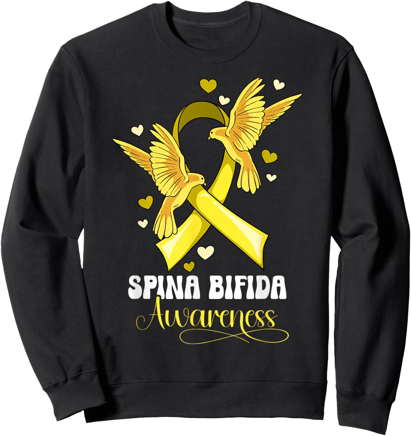 Spina Bifida Awareness Sweatshirt - Sweatshirt | Black