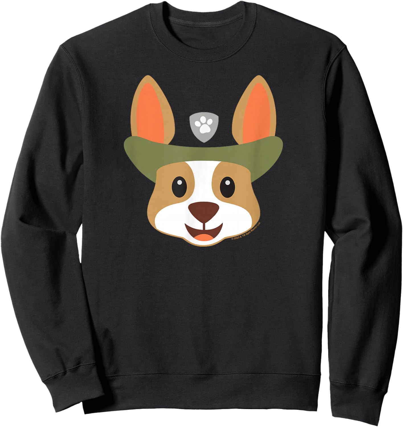 PAW Patrol Tracker Emoji Sweatshirt - Sweatshirt | Black