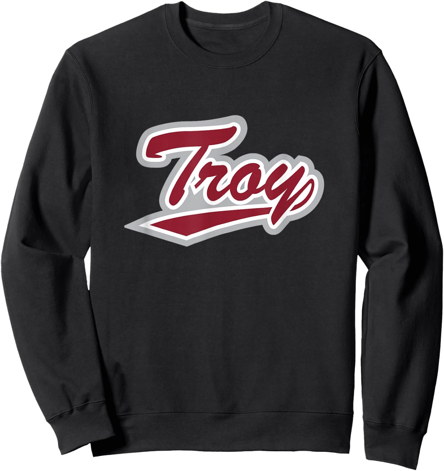 Troy University Trojans | Official NCAA Merch | PPTROY01 Sweatshirt - Sweatshirt | Black