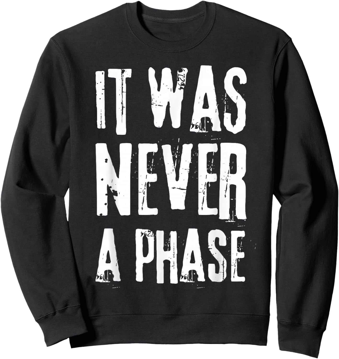 It Was Never A Phase It's A Lifestyle - Elder Emo Still Emo Sweatshirt - Sweatshirt | Black