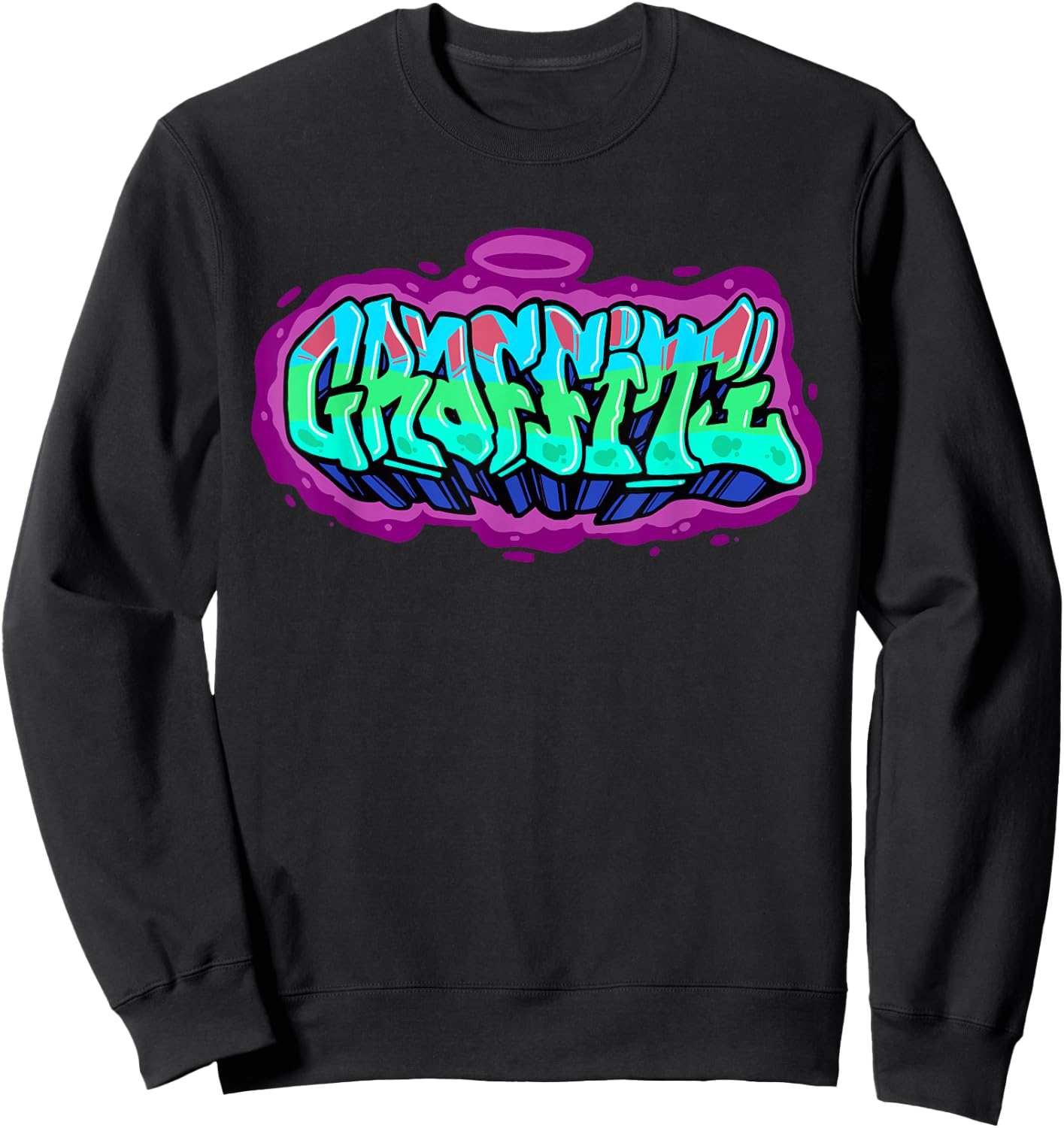 Graffiti Art Hip Hop Street Art Artist Sweatshirt - Sweatshirt | Black