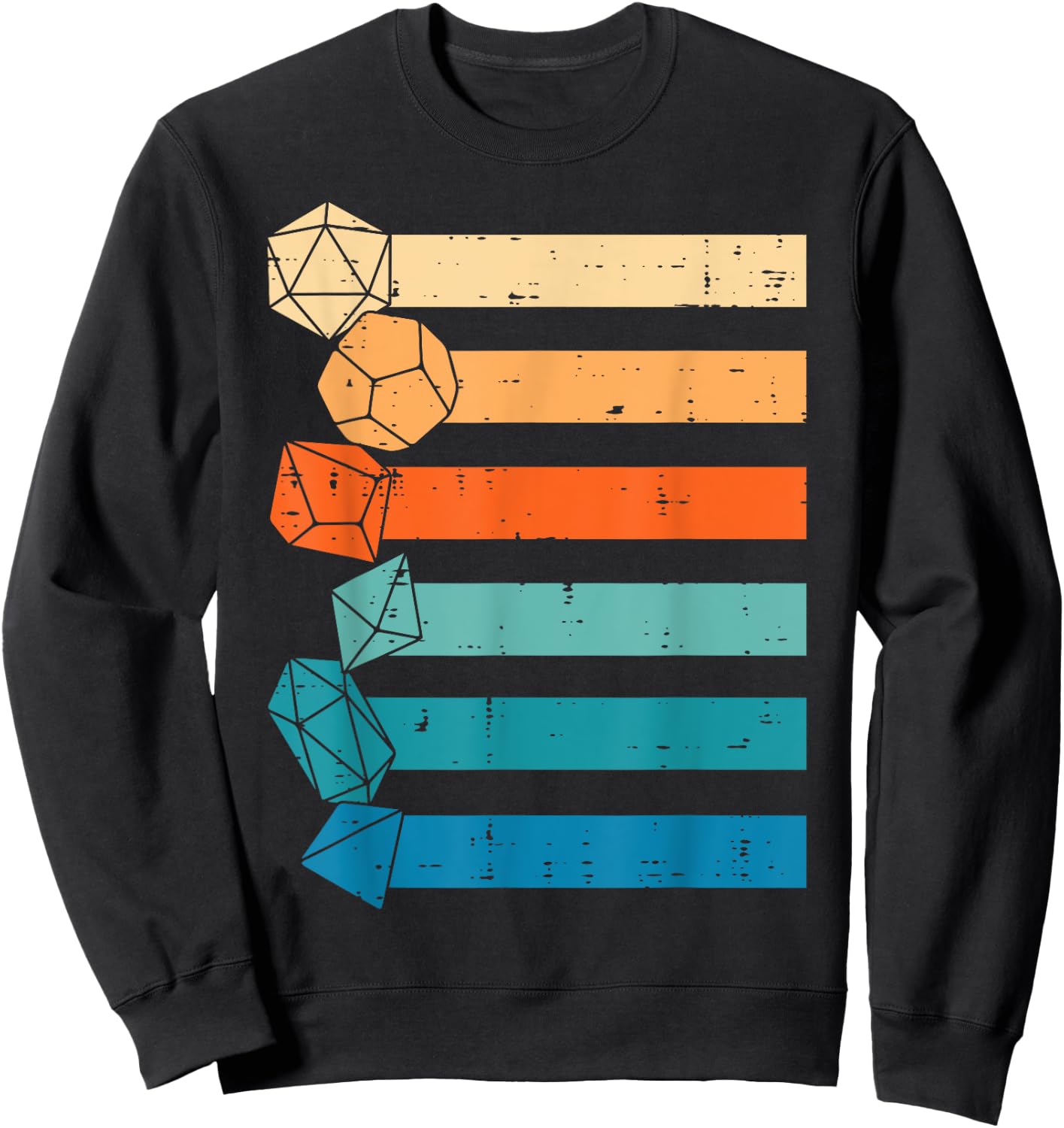 Rpg Gamer Retro Role Playing Game Men Boys Sweatshirt - Sweatshirt | Black