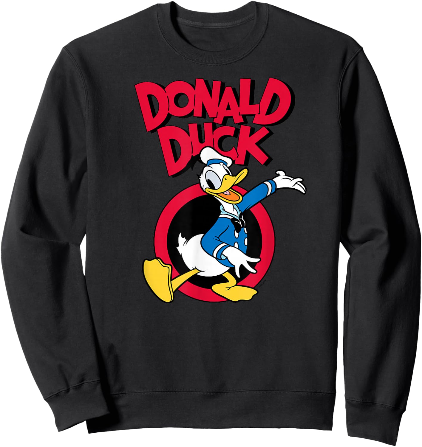 Donald Duck - Character Pose Sweatshirt - Sweatshirt | Black