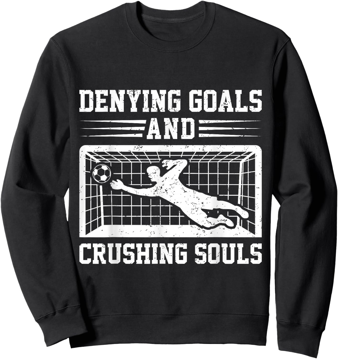 Soccer Goalie Goalkeeper Sweatshirt - Sweatshirt | Black