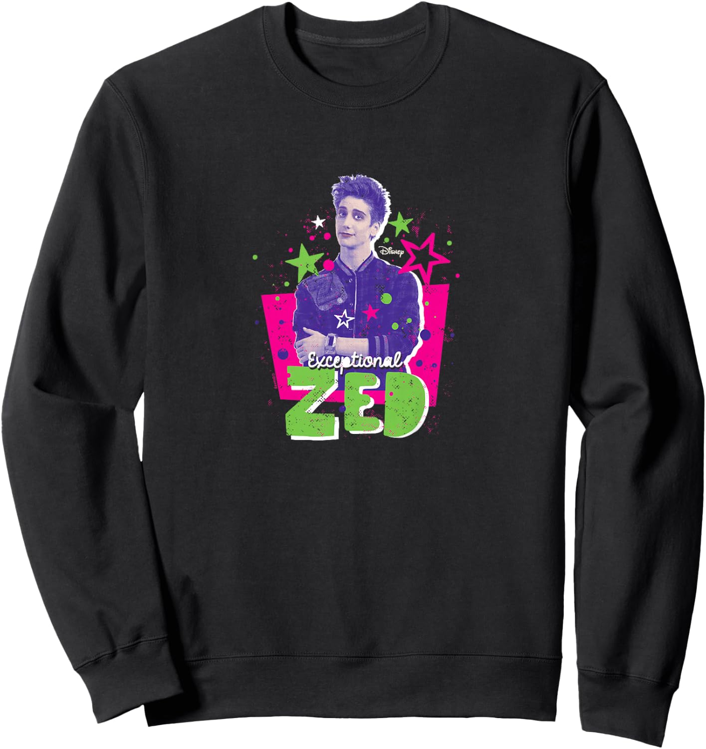 Kids Zombies - Exceptional Zed Stars Sweatshirt - Sweatshirt | Black