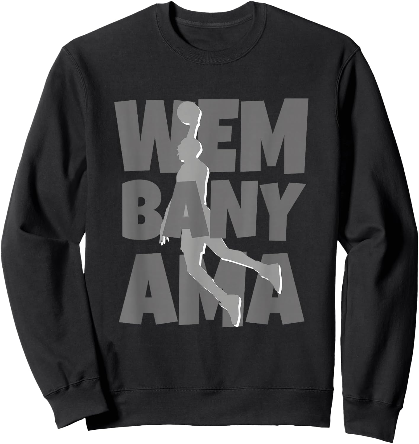 Wembanyama Basketball Amazing Gift Fan Sweatshirt - Sweatshirt | Black
