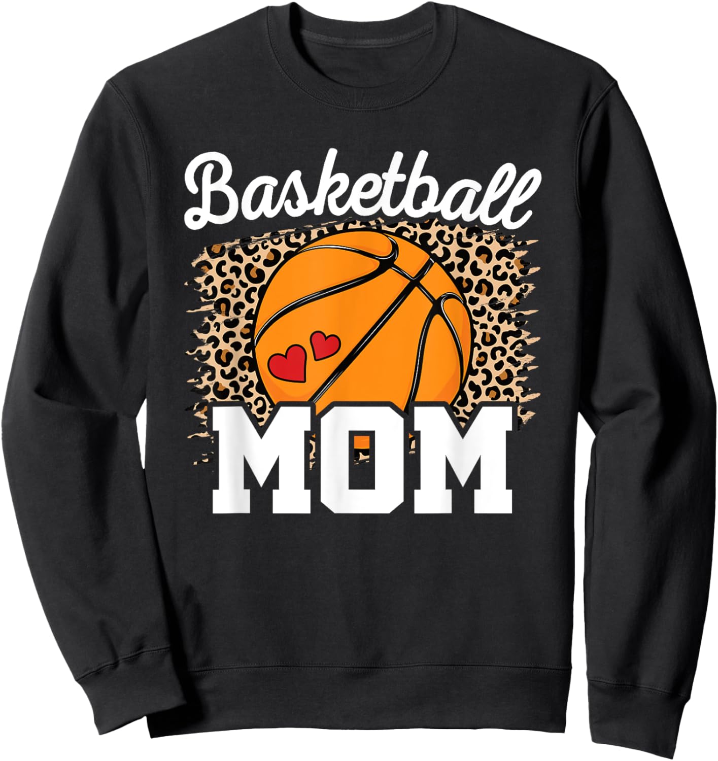 Basketball Mom Basketball Player Mama Sweatshirt - Sweatshirt | Black