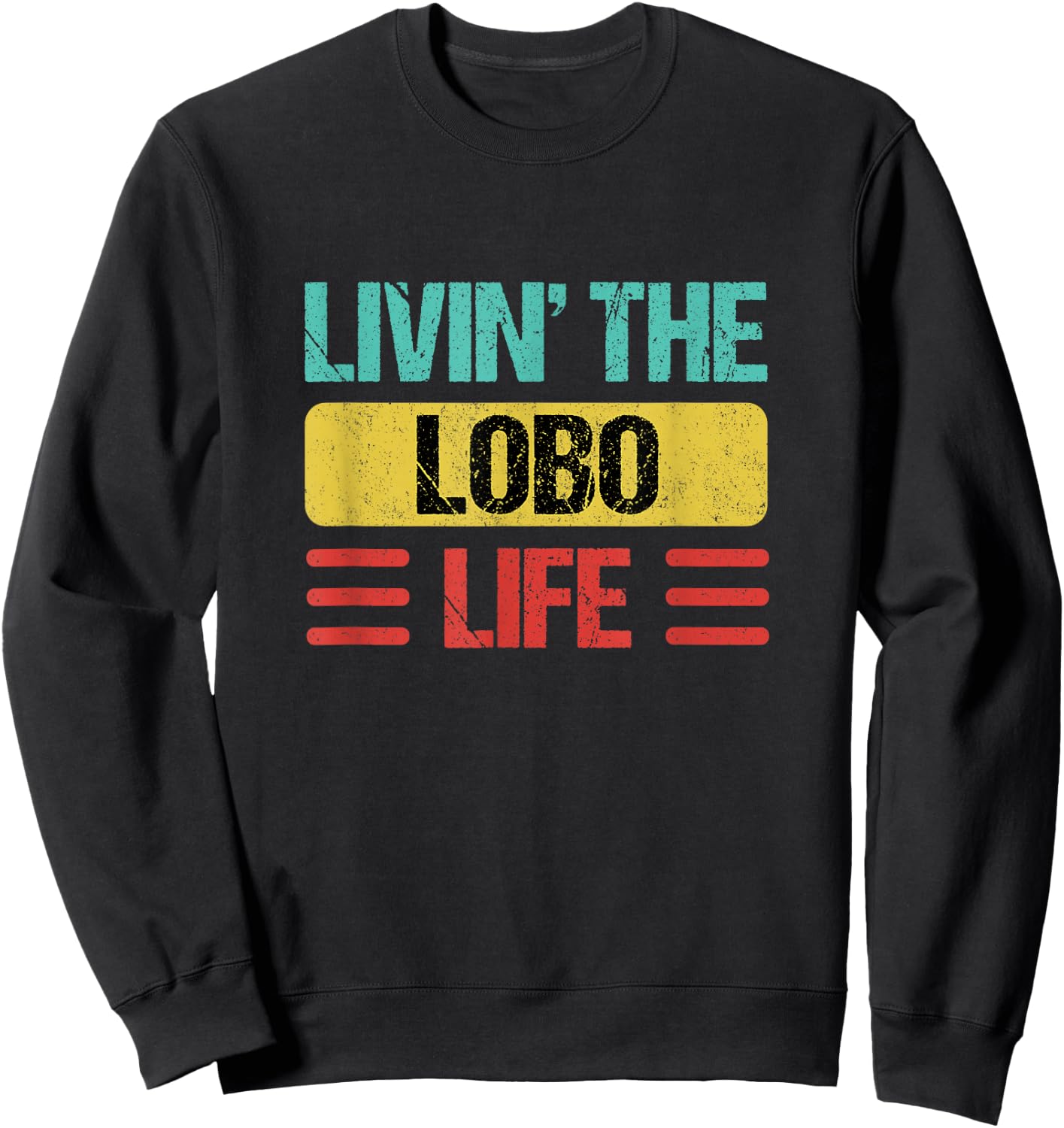 Lobo Name Sweatshirt - Sweatshirt | Black