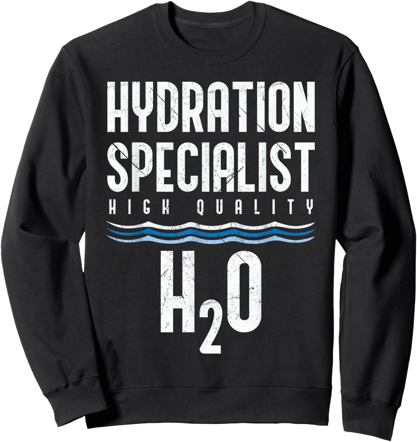 Hydration Specialist Waterboy Team Manager Sweatshirt - Sweatshirt | Black