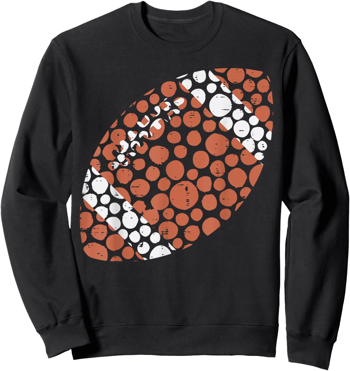 American Football Dots International Dot Day Men Boys Kids Sweatshirt - Sweatshirt | Black