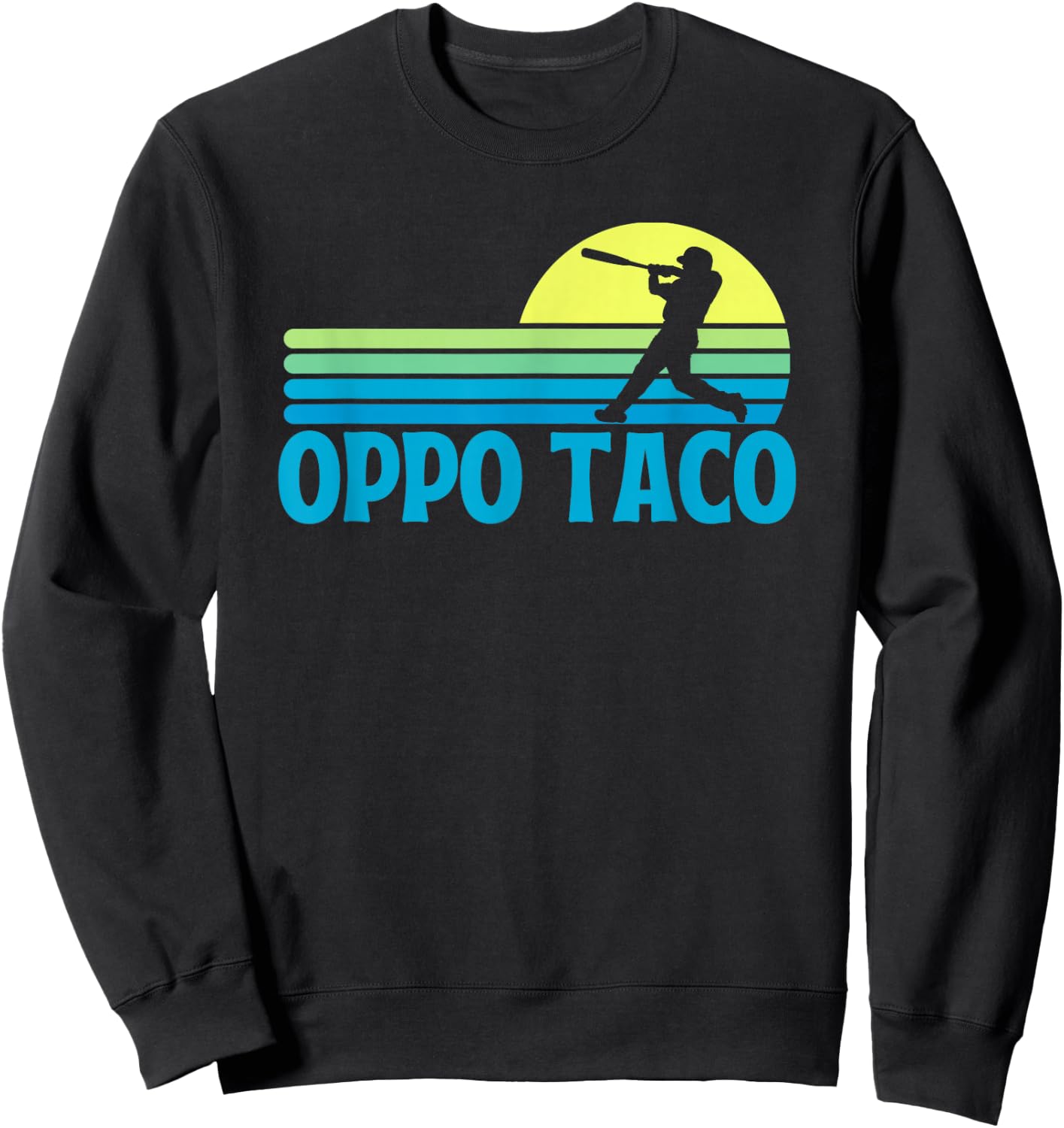 Oppo Taco Baseball Sweatshirt - Sweatshirt | Black