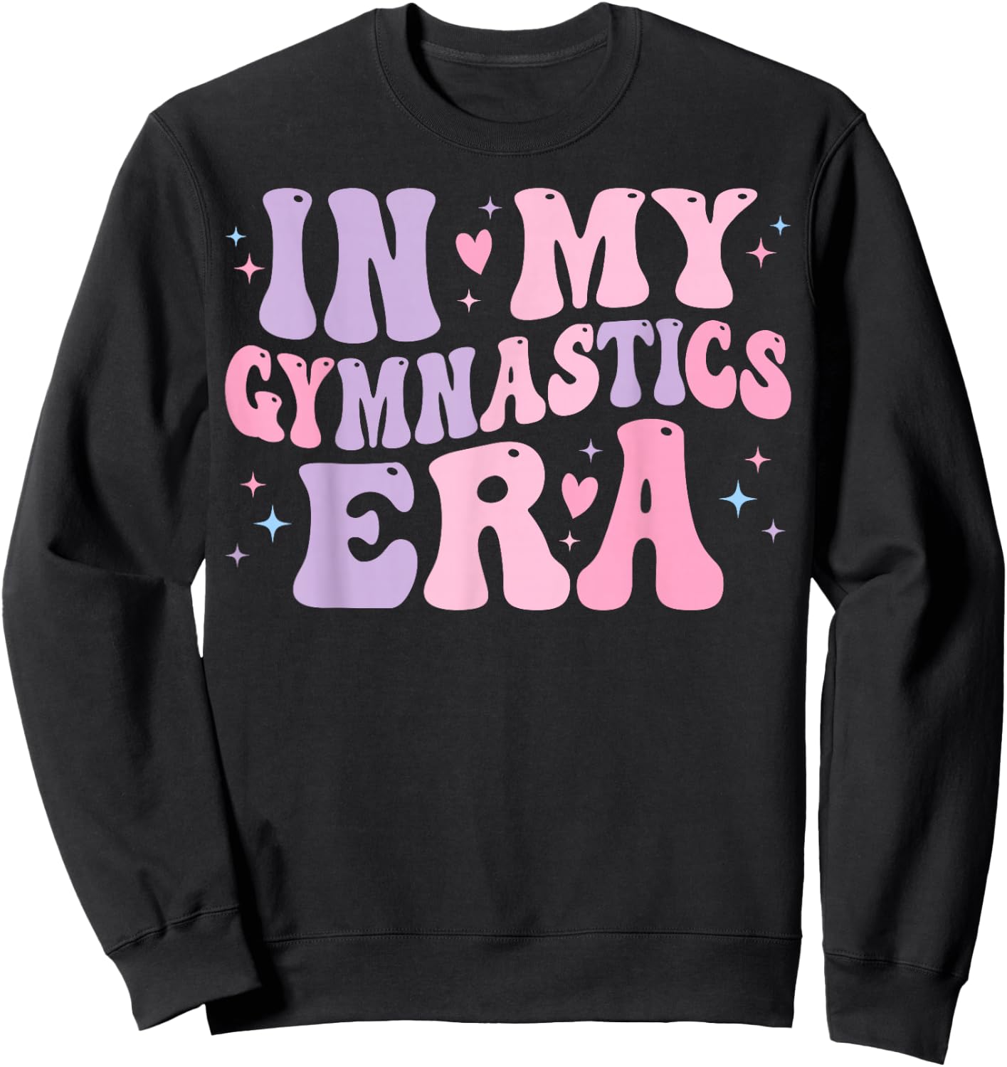 In My Gymnastics Era Funny Gymnast Gymnastic Sweatshirt - Sweatshirt | Black