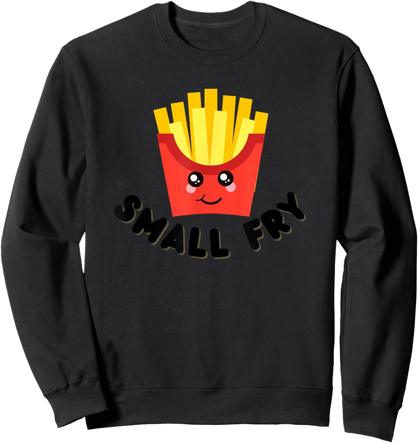 Small Fry - Short Person Swag - Funny Sweatshirt - Sweatshirt | Black