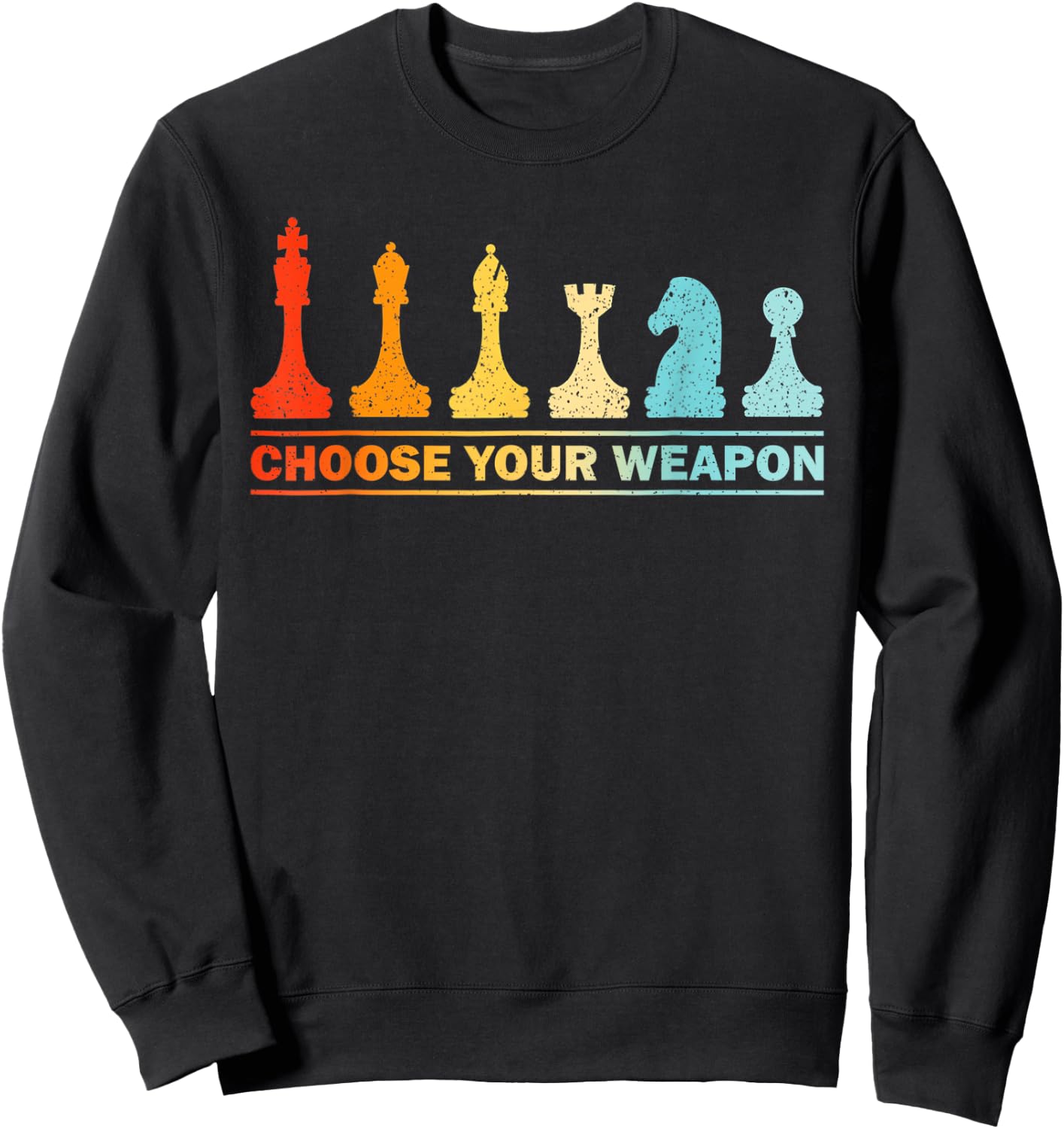 Funny Chess Gift Chess Lover Kids Boys Girls Cool Player Sweatshirt - Sweatshirt | Black