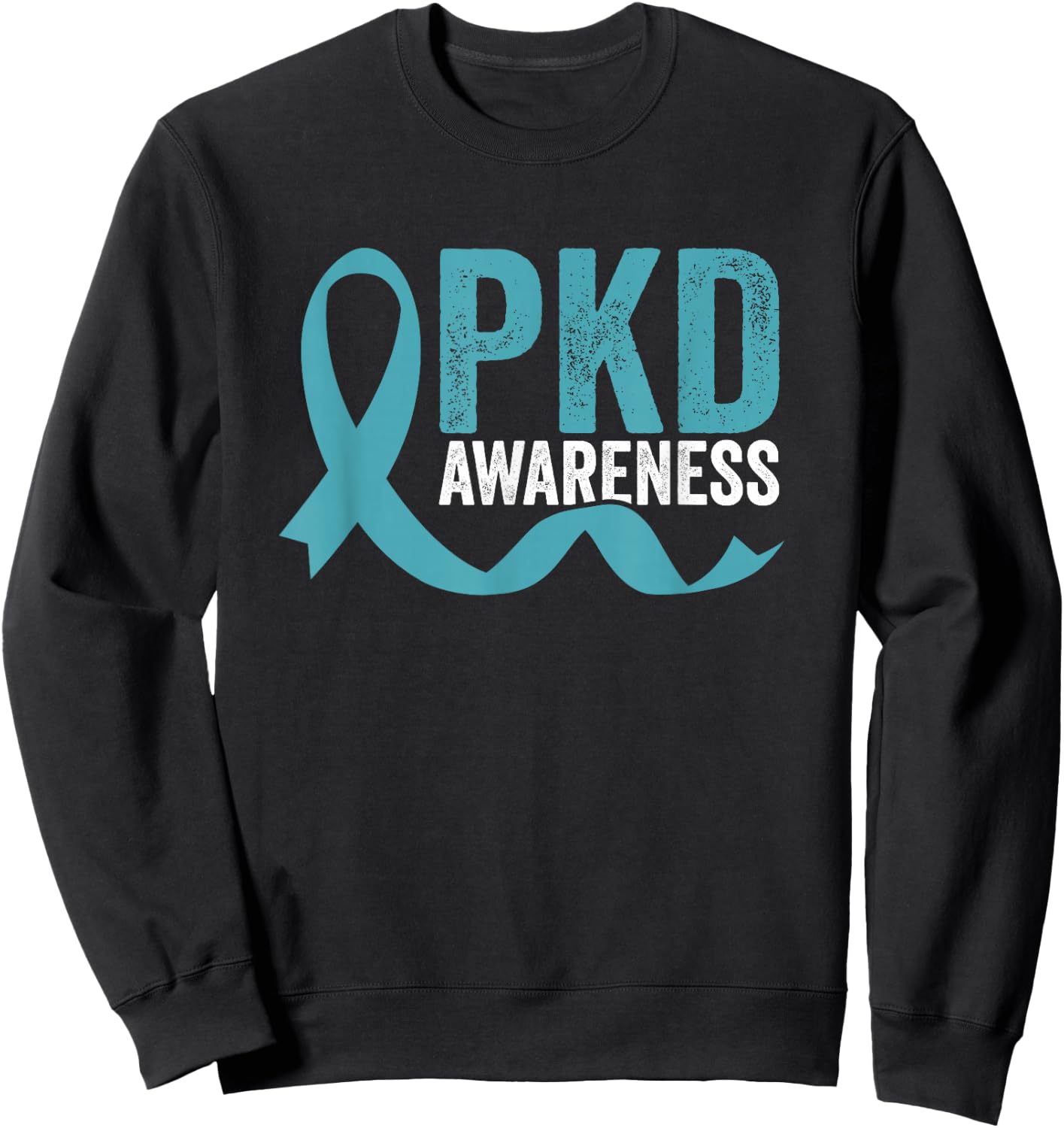 PKD Awareness Polycystic Kidney Disease Warrior Fighter Sweatshirt - Sweatshirt | Black