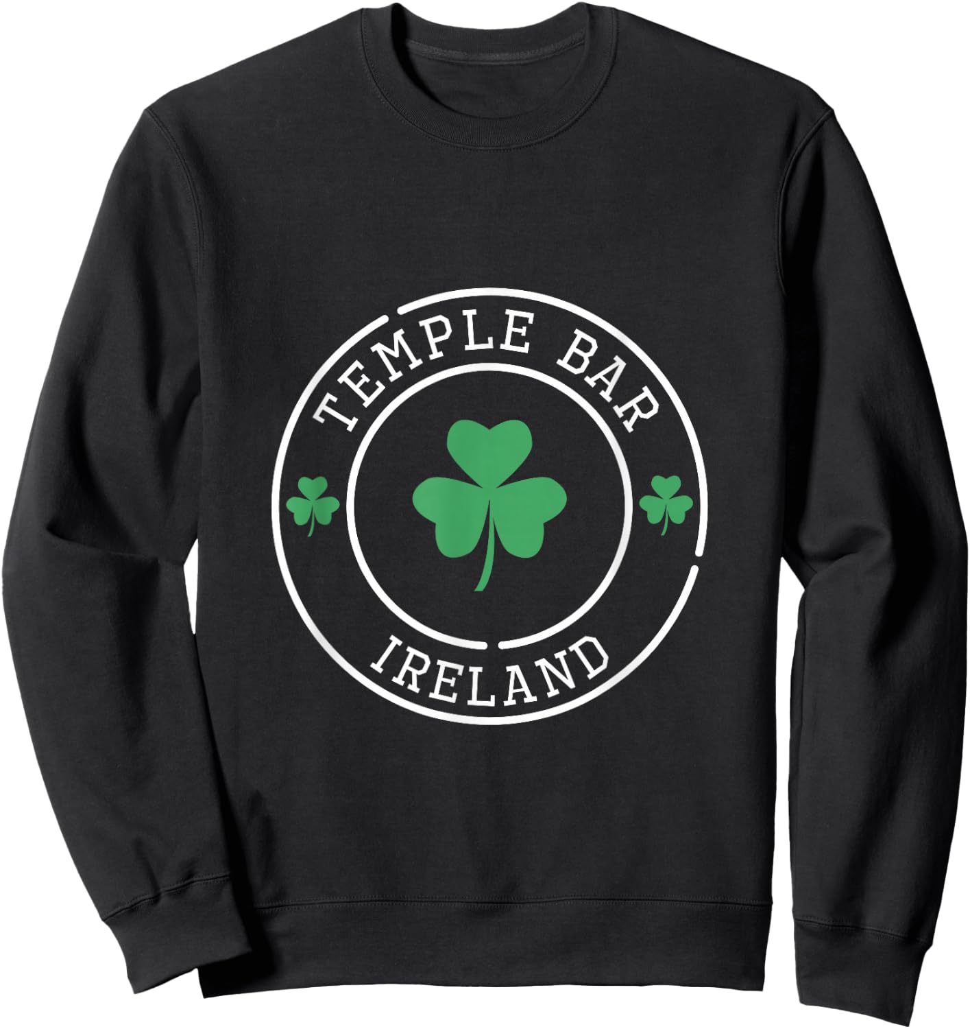 Temple Bar Dublin Ireland Souvenir Sweatshirt - Sweatshirt | Black