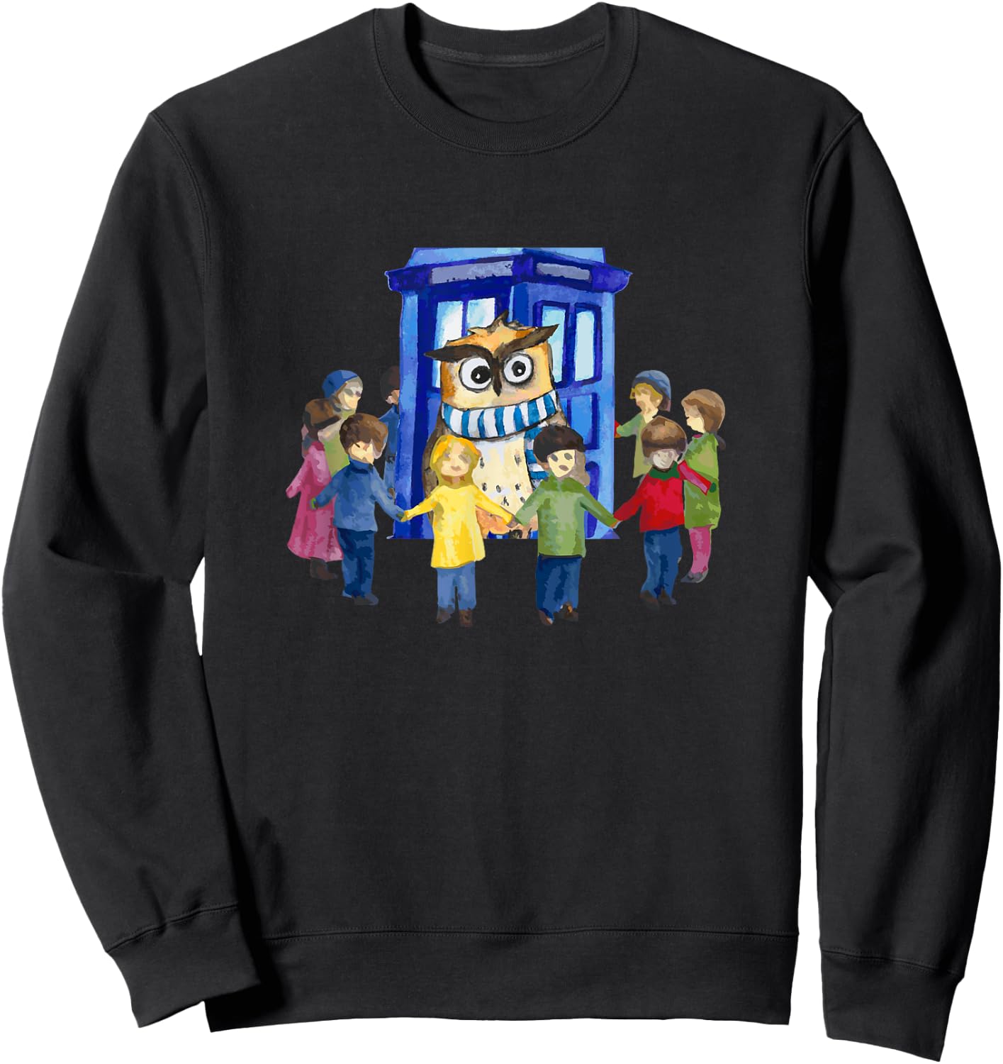 Doctor Hooville Sweatshirt - Sweatshirt | Black