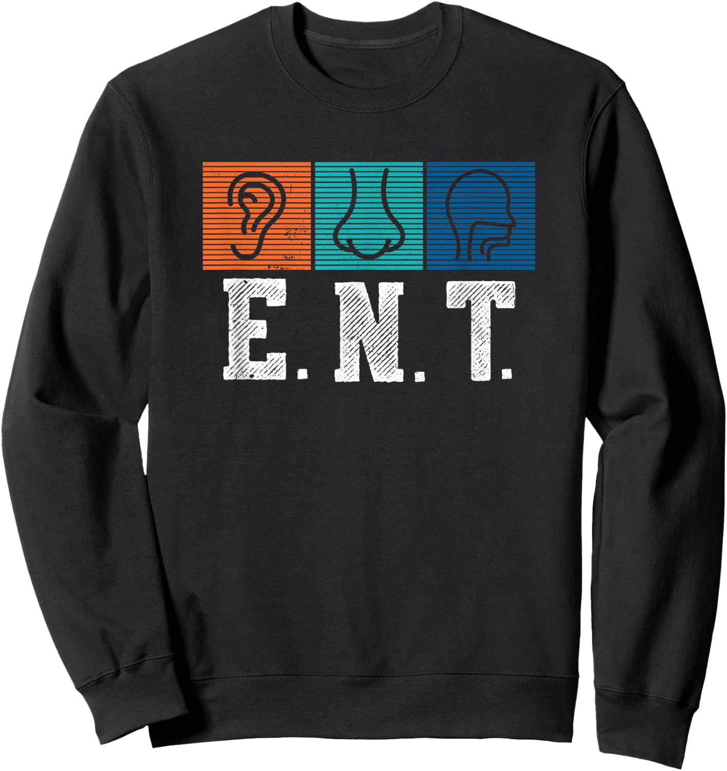 Otolaryngology ENT Specialist Otolaryngologist Doctor Sweatshirt - Sweatshirt | Black