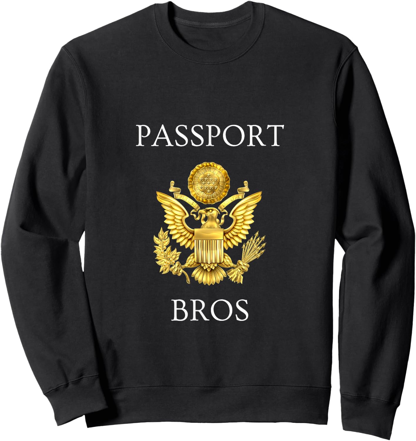 Passport Bros Sweatshirt - Sweatshirt | Black