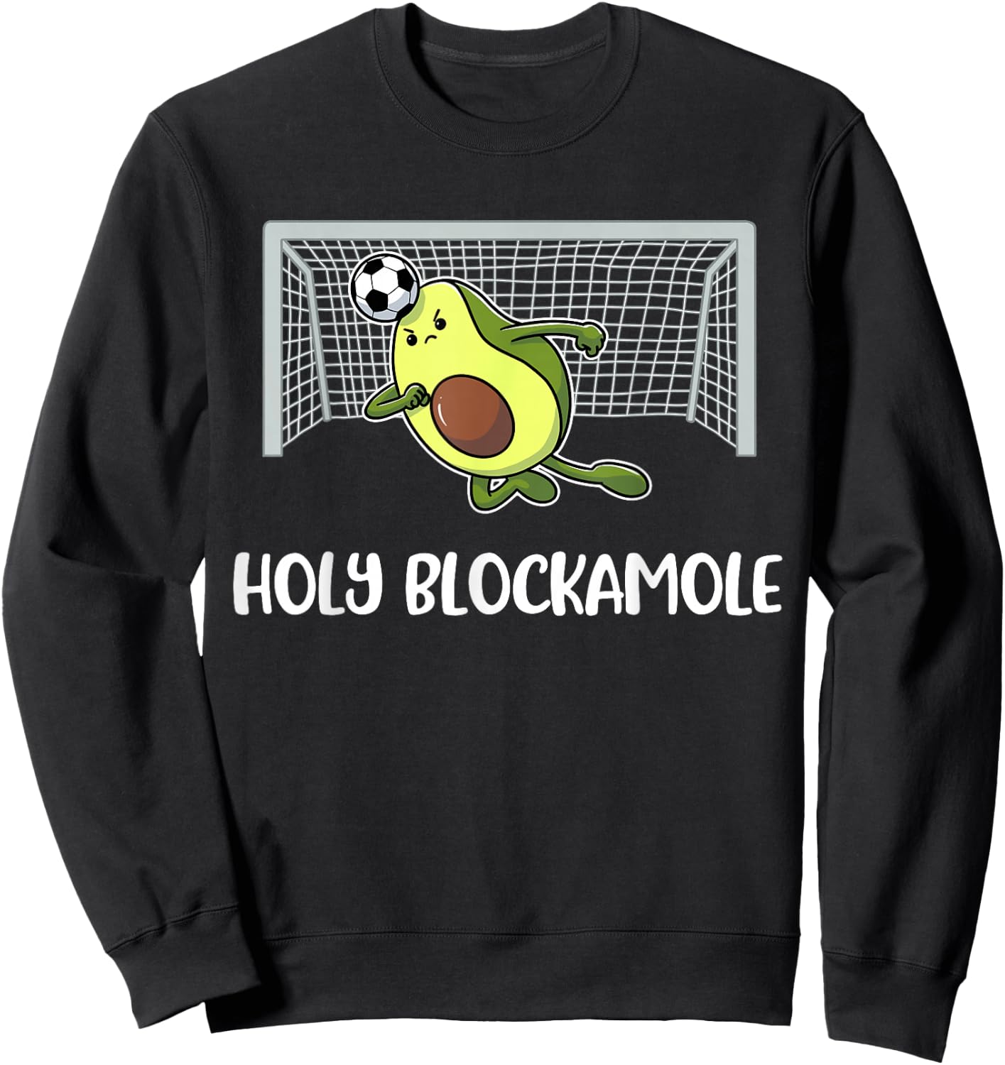 Holy Blockamole Soccer Sweatshirt - Sweatshirt | Black