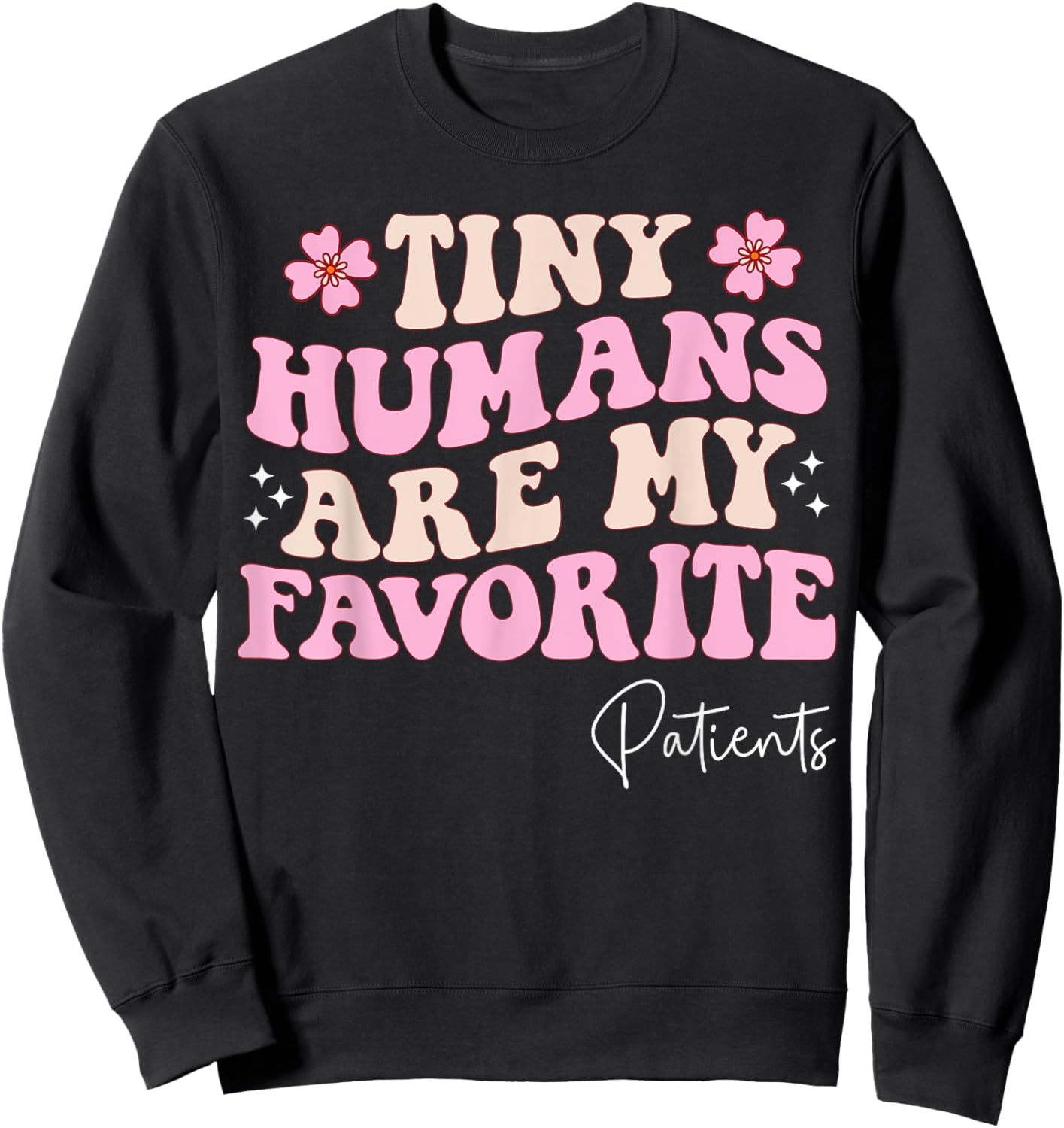 NICU Nurse Emergency Nursing Department Pediatric Nurse ER Sweatshirt - Sweatshirt | Black
