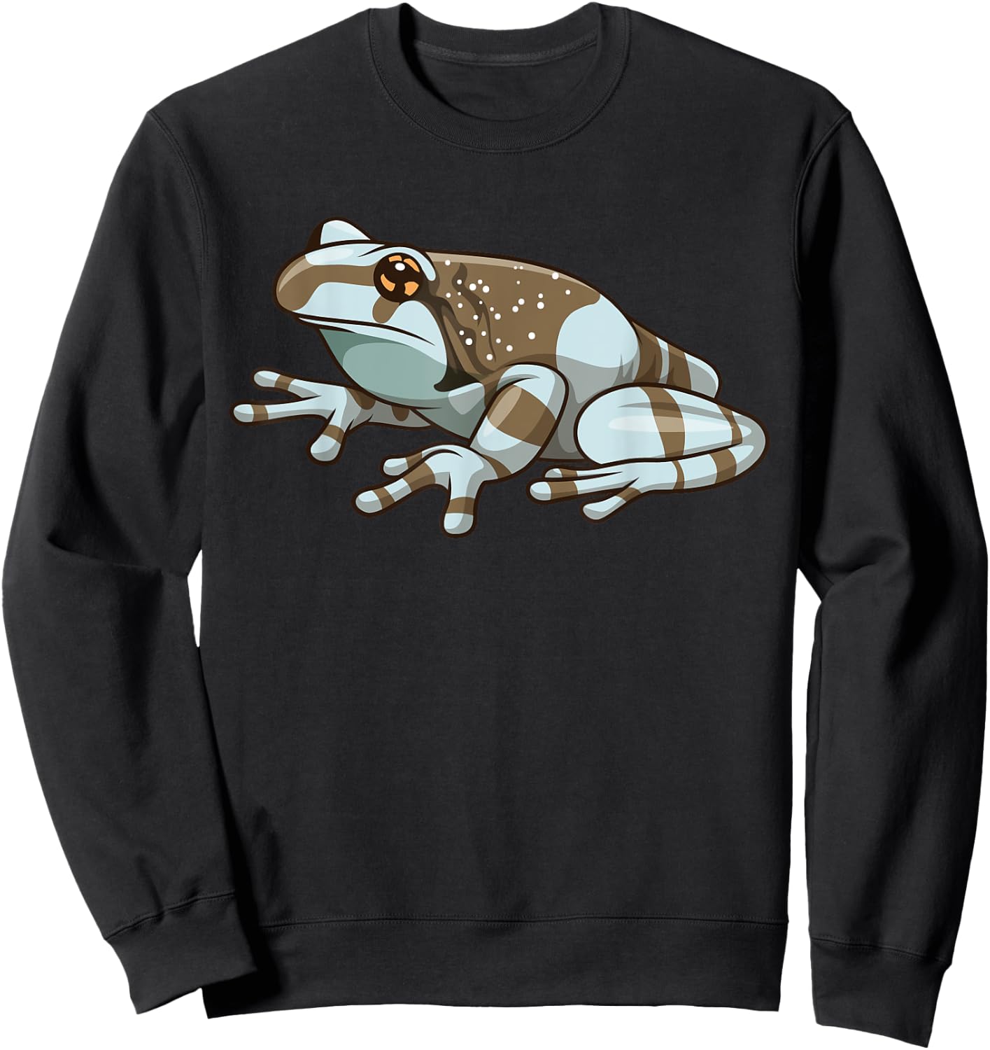 Amazon Milk Frog Funny Realistic Amazon Milk Frog Sweatshirt - Sweatshirt | Black