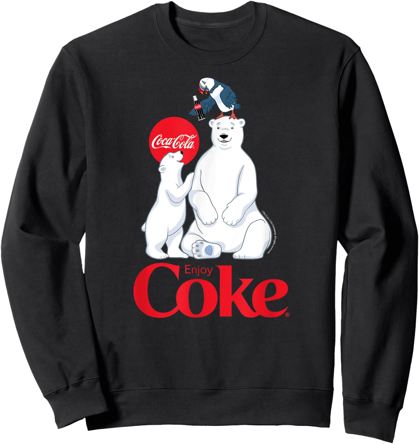 Coca-Cola - Polar Bears And Coca-Cola Sweatshirt - Sweatshirt | Black