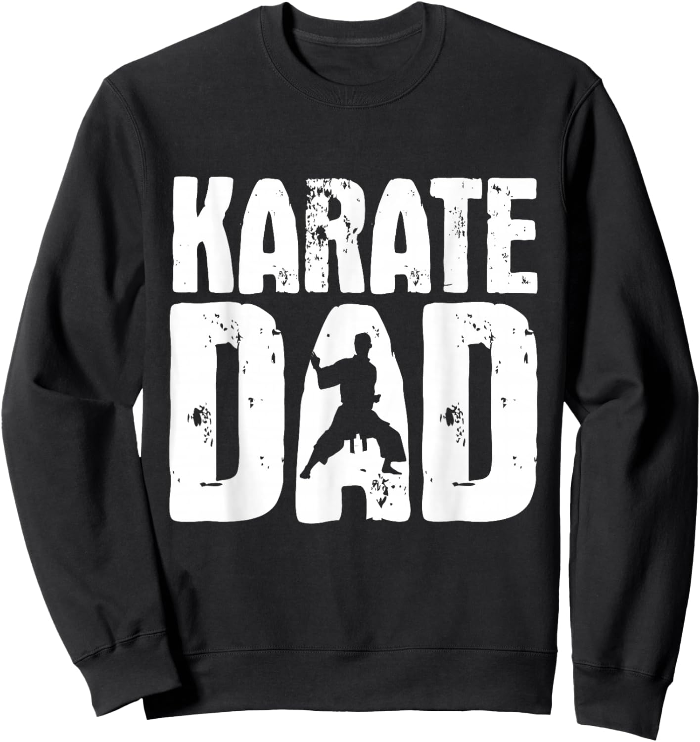 Karate Dad - Martial Arts Coach Karateka Taekwondo Trainer Sweatshirt - Sweatshirt | Black