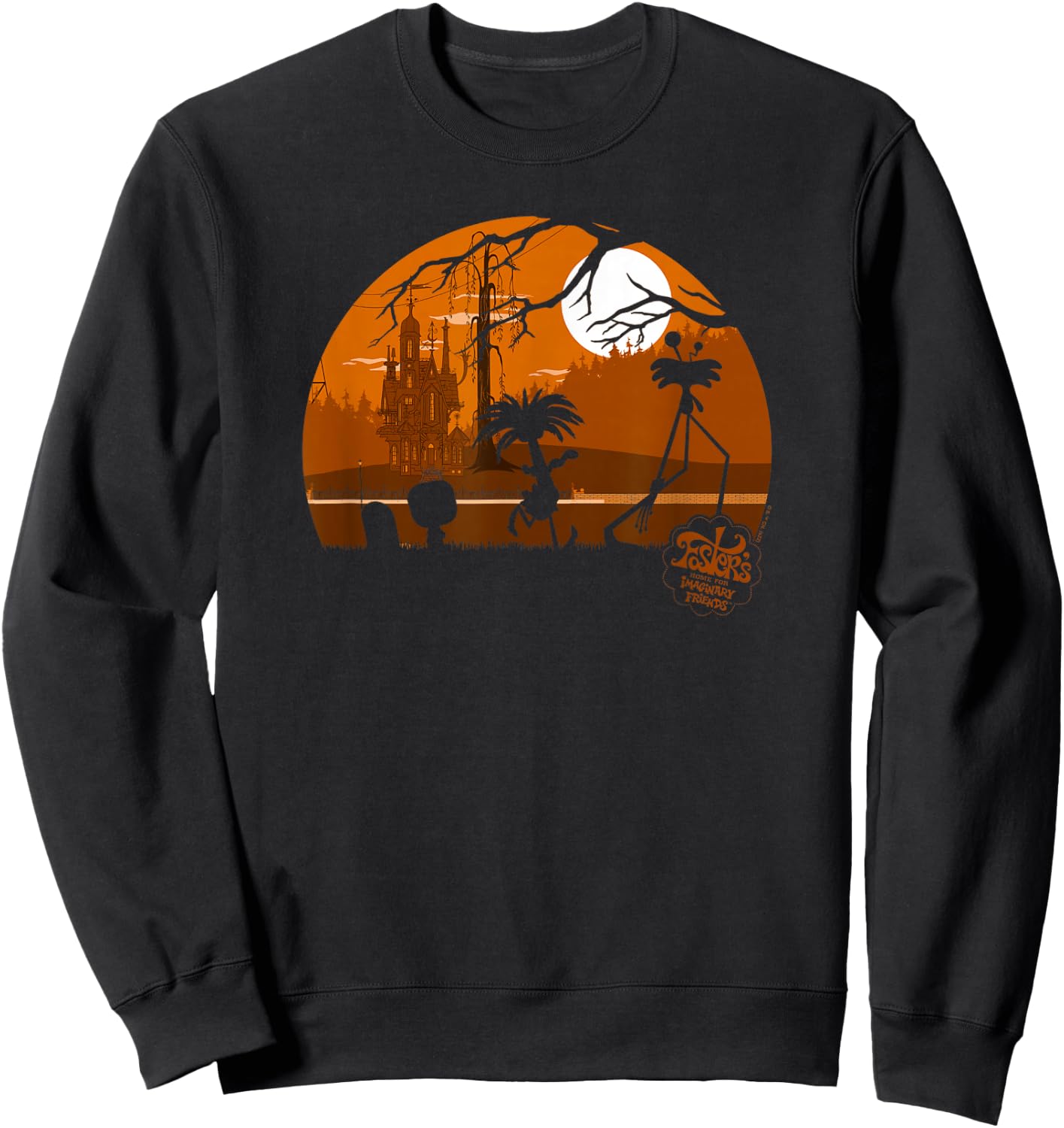 Foster's Home for Imaginary Friends Halloween Dusk Sweatshirt - Sweatshirt | Black