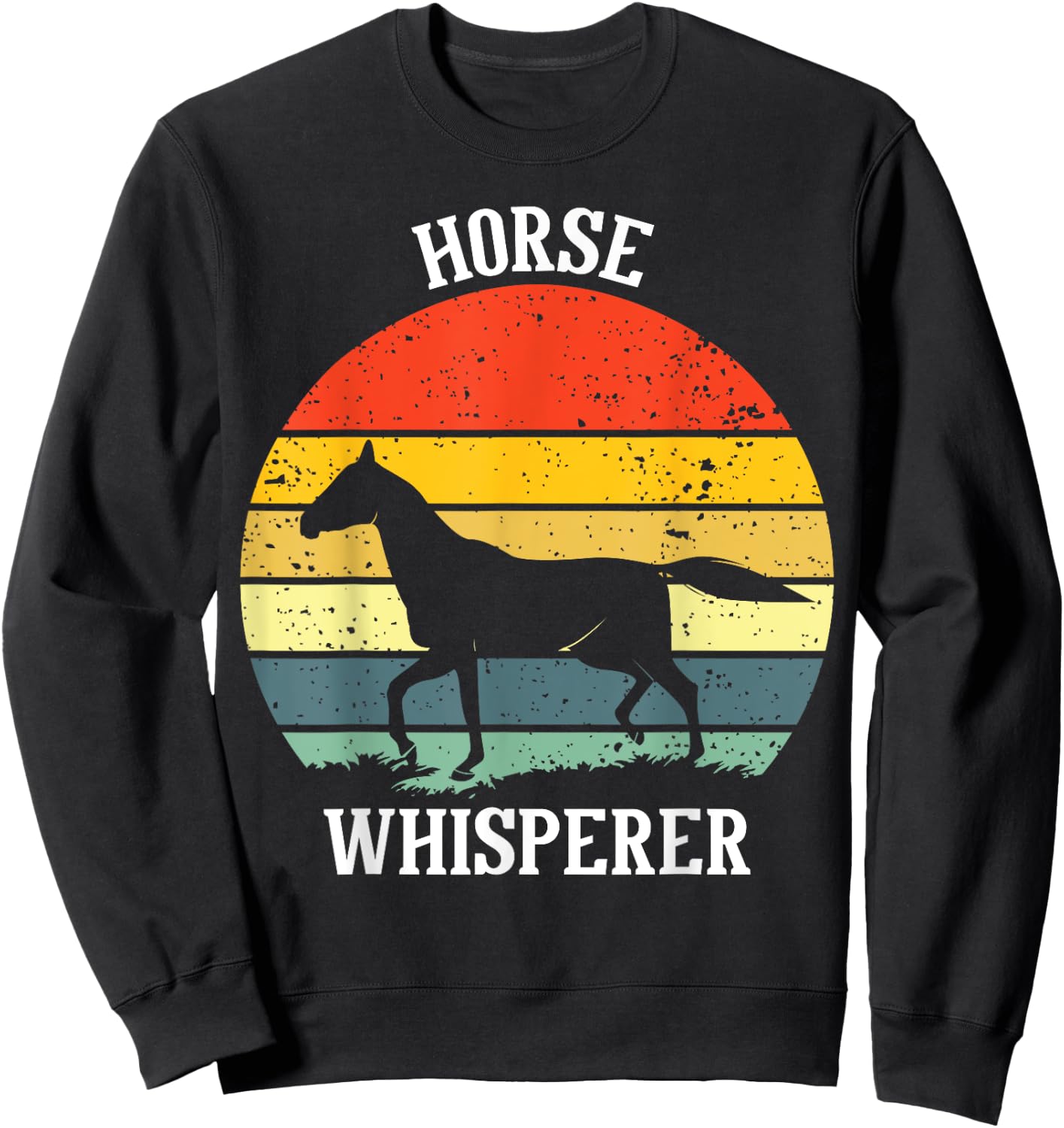 Horse Whisperer | Horse Whisperer Sweatshirt - Sweatshirt | Black