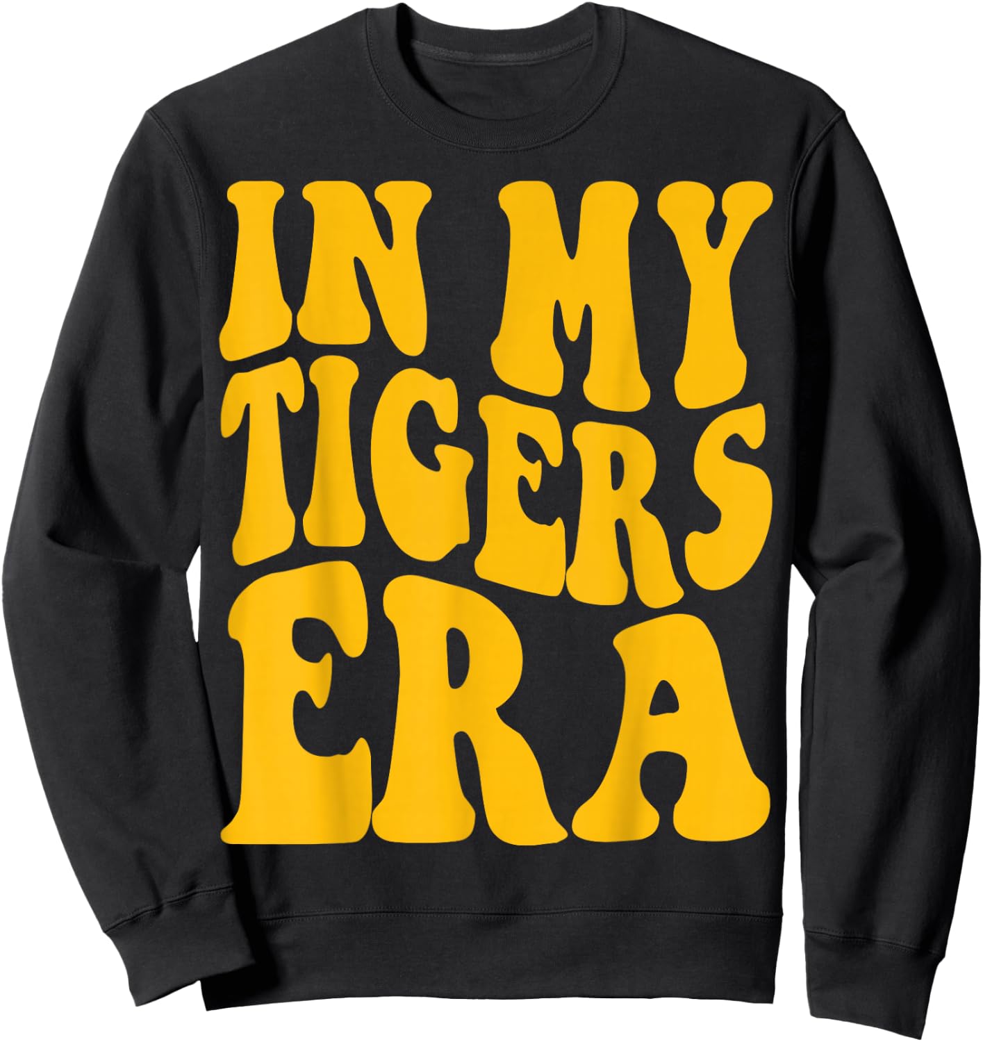 In My Tigers Era Sweatshirt - Sweatshirt | Black