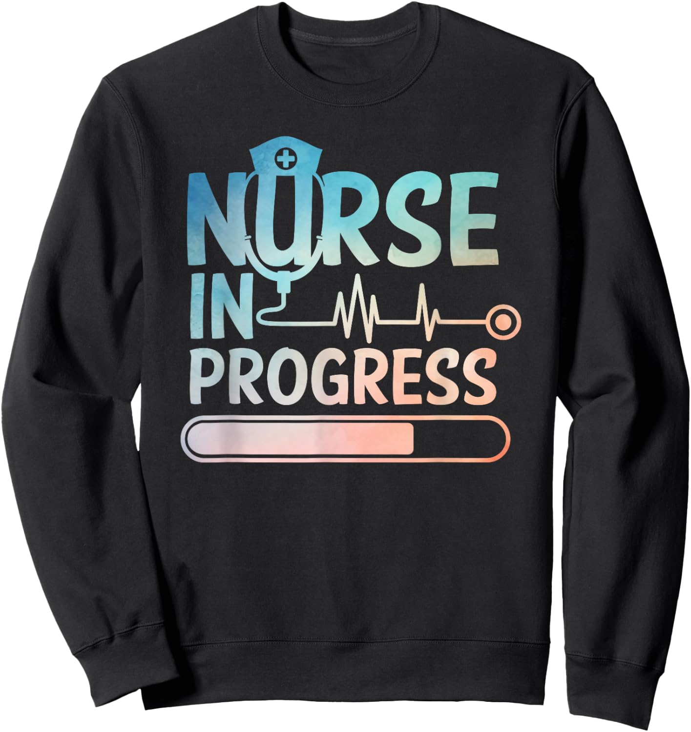 Nursing Student Art Men Women NICU Graduation Future Nurse Sweatshirt - Sweatshirt | Black