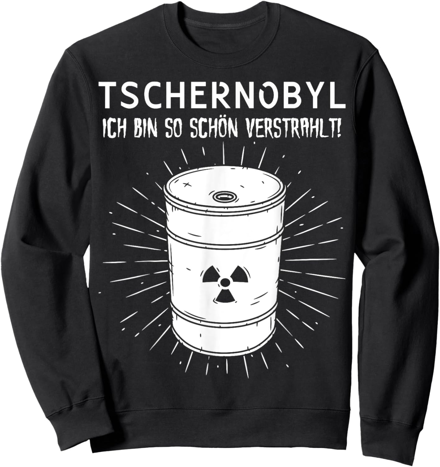 Tschernobyl Chernobyl Radioactive 1986 Sweatshirt - Sweatshirt | Black