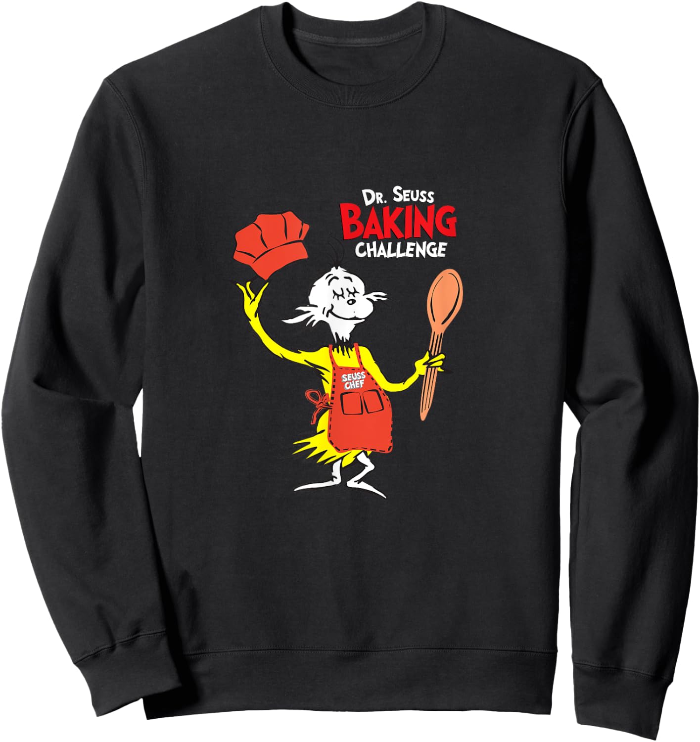 Dr. Seuss Baking Challenge Sam I am Sweatshirt - Sweatshirt | Black