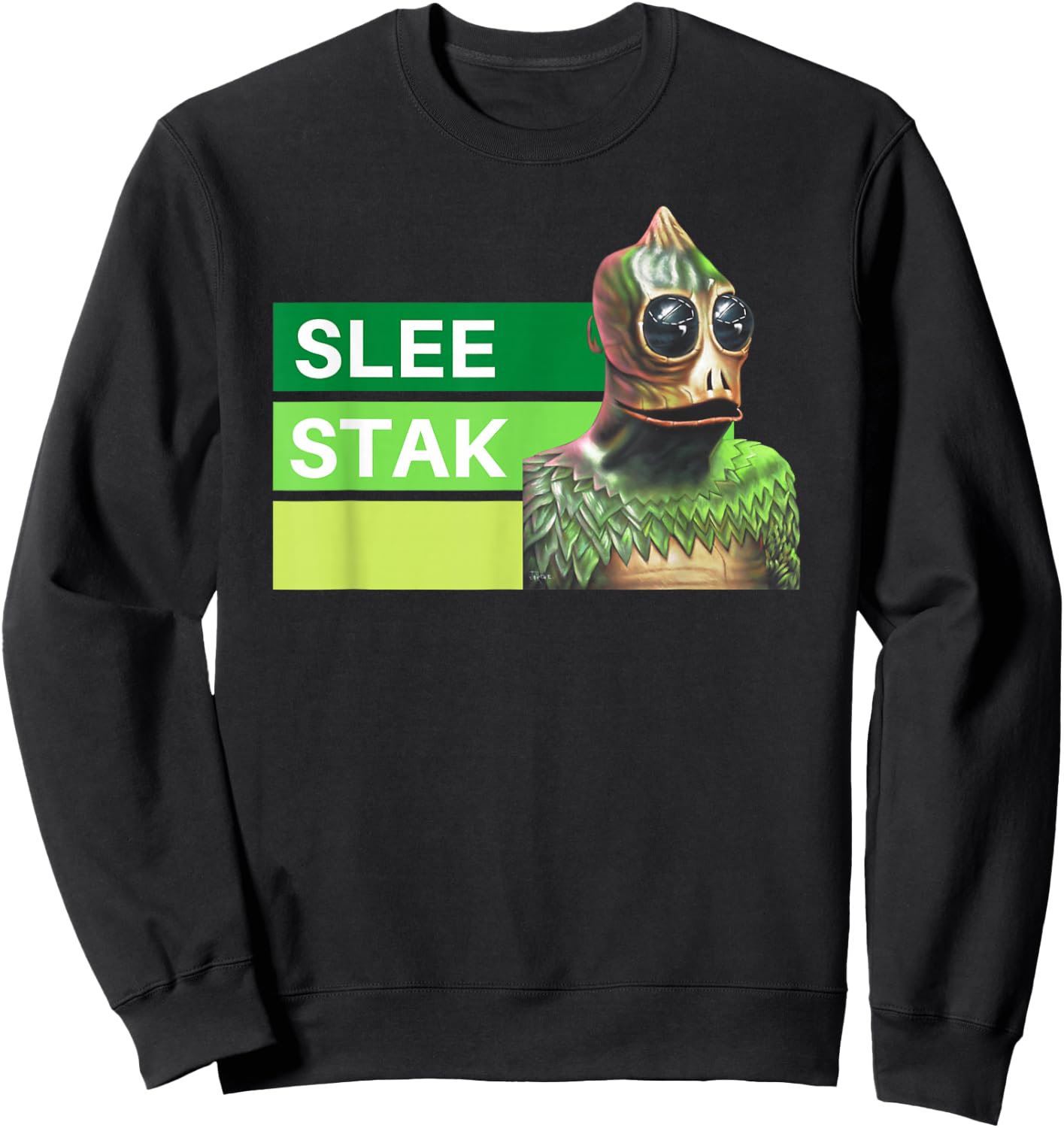 Sleestak, Funny Land OF The Lost Shirt, Classic Television Sweatshirt - Sweatshirt | Black