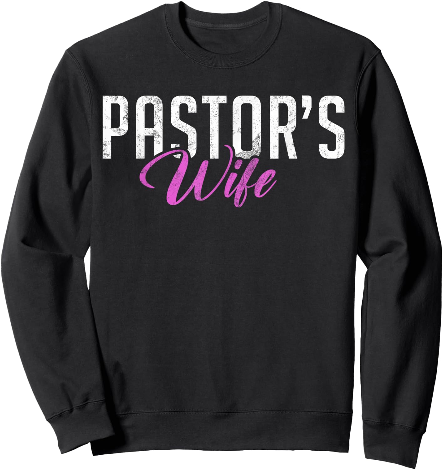 Pastors Woman Sweatshirt - Sweatshirt | Black