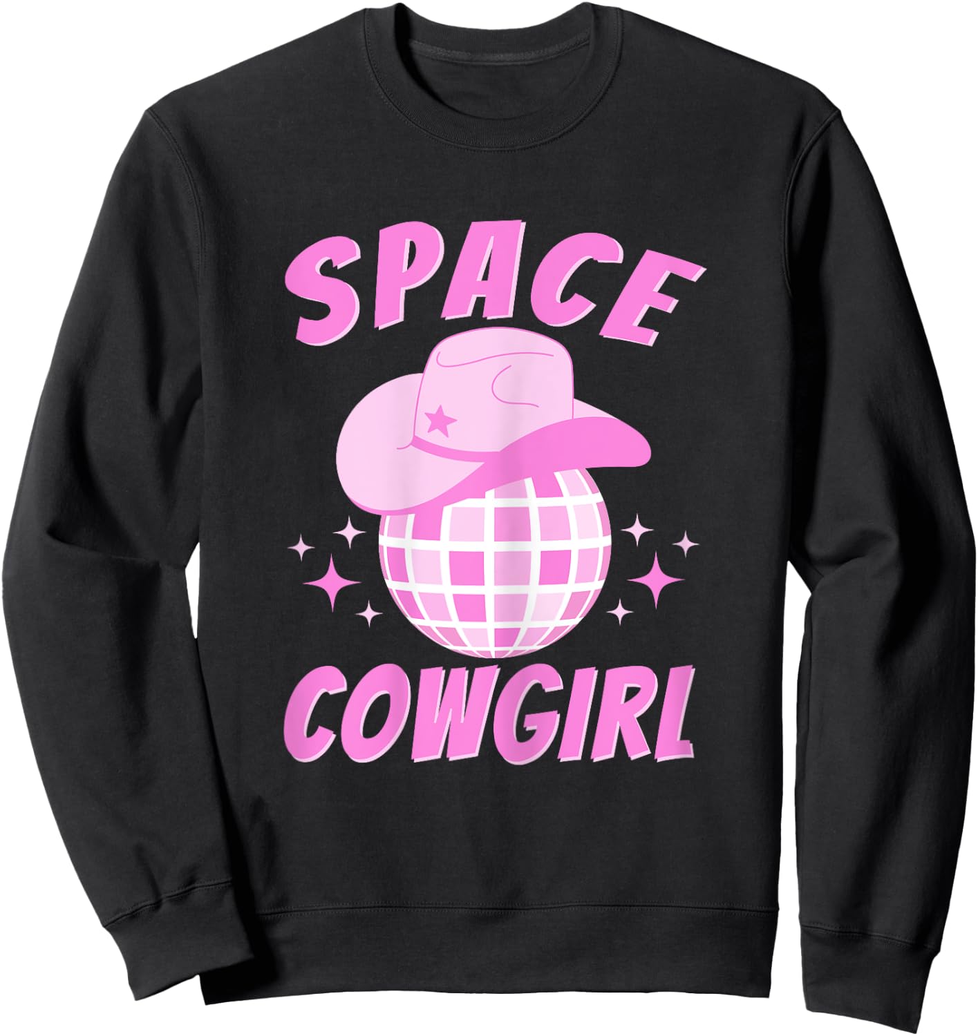 Space Cowgirl Sweatshirt - Sweatshirt | Black