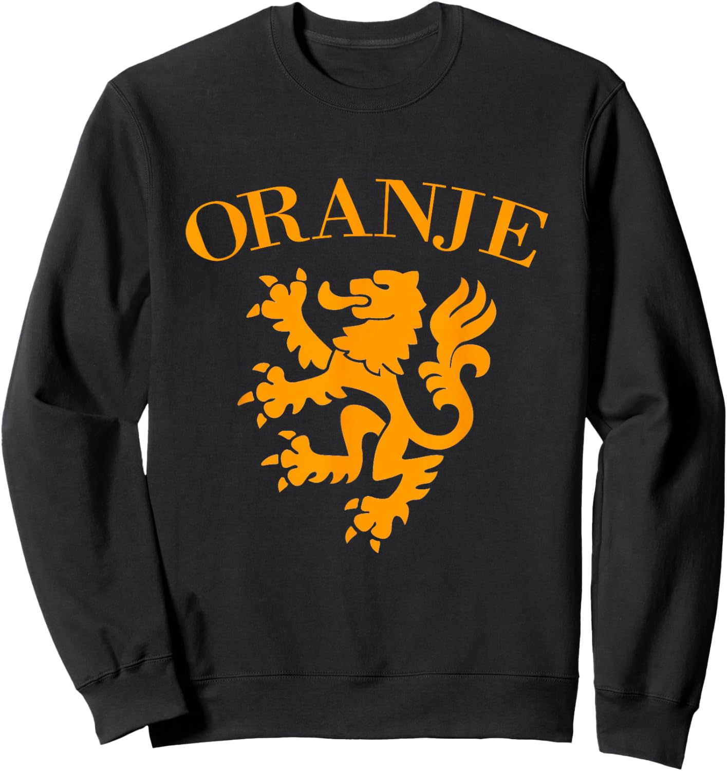 Dutch Lion Netherlands Souvenir Hollander Pride Nederland Sweatshirt - Sweatshirt | Black