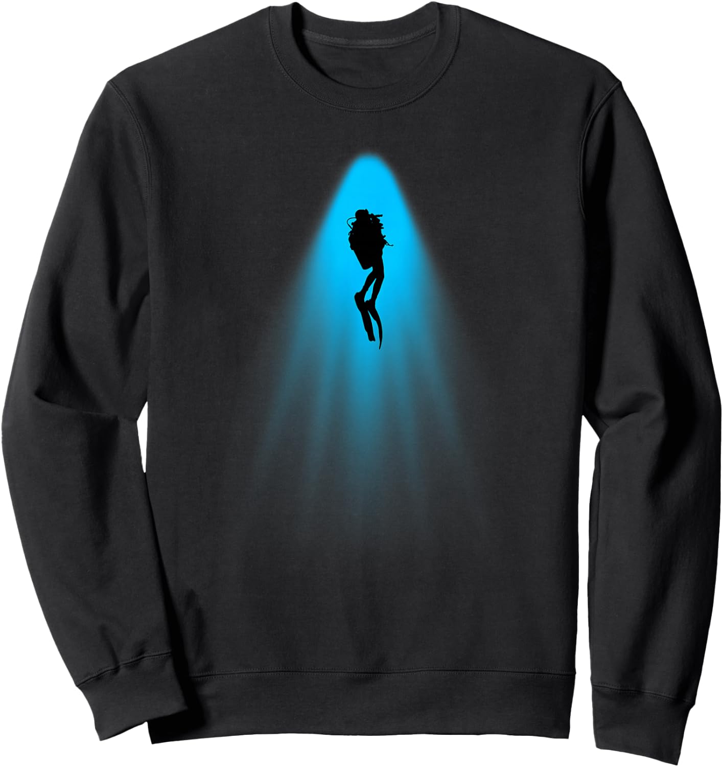 Scuba Diver - Ocean Underwater Scuba Diving Freediving Sweatshirt - Sweatshirt | Black