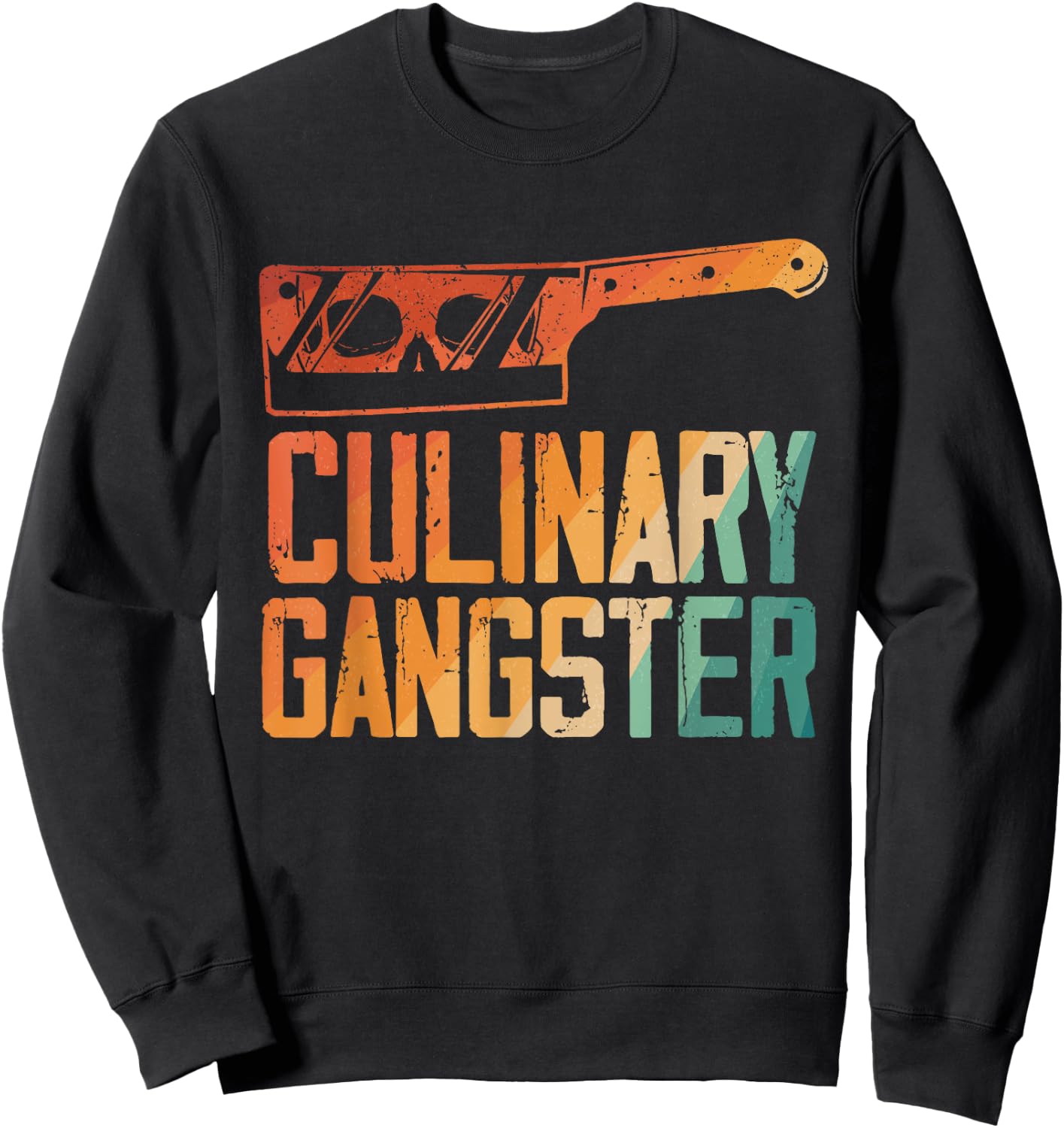 Funny Chef Art Kitchen Restaurant Cooking Lovers Sweatshirt - Sweatshirt | Black