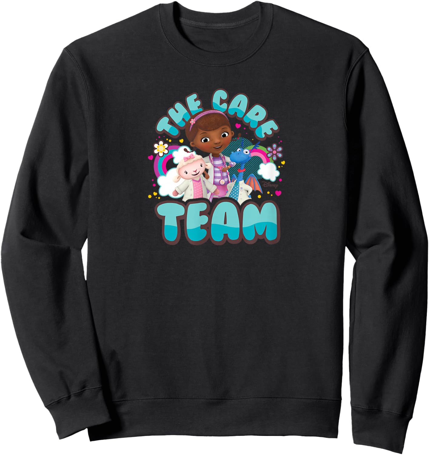 Disney Doc Mc Stuffins - The Care Team Sweatshirt - Sweatshirt | Black