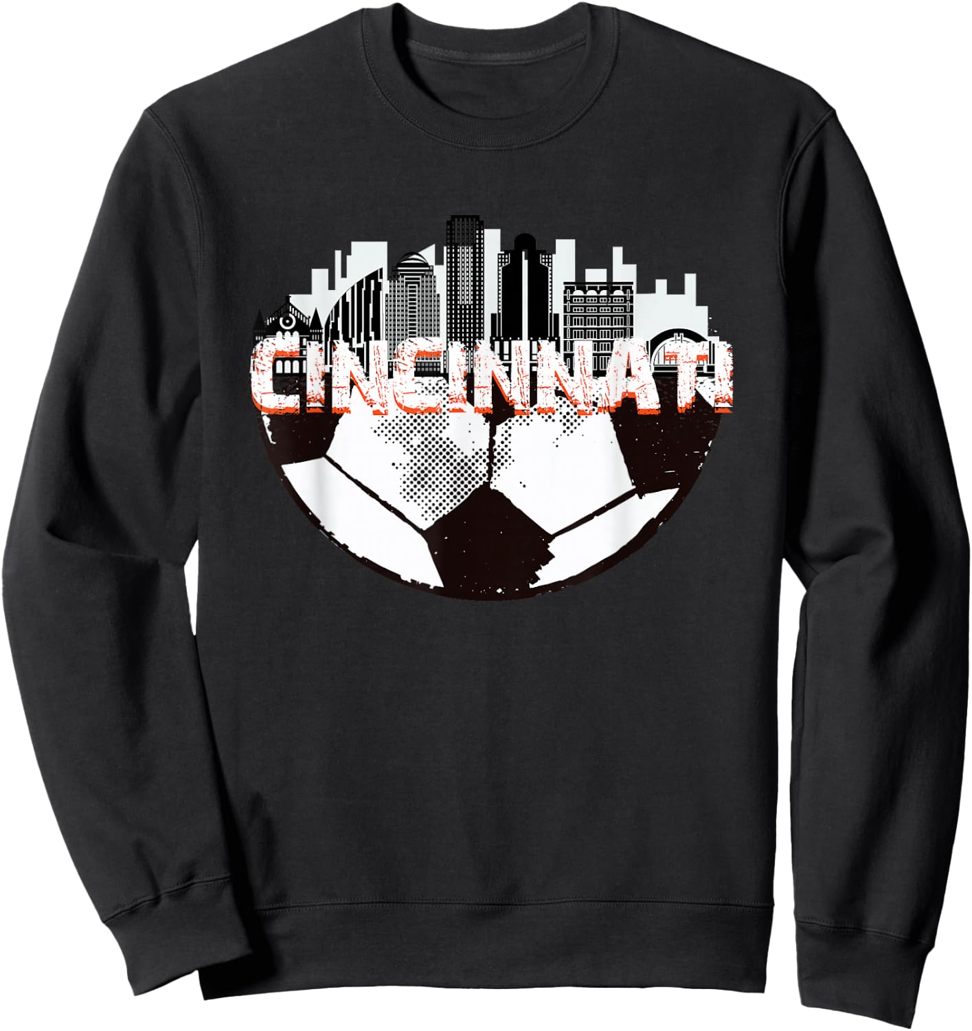 Cincinnati fan fc t shirt Sweatshirt - Sweatshirt | Black