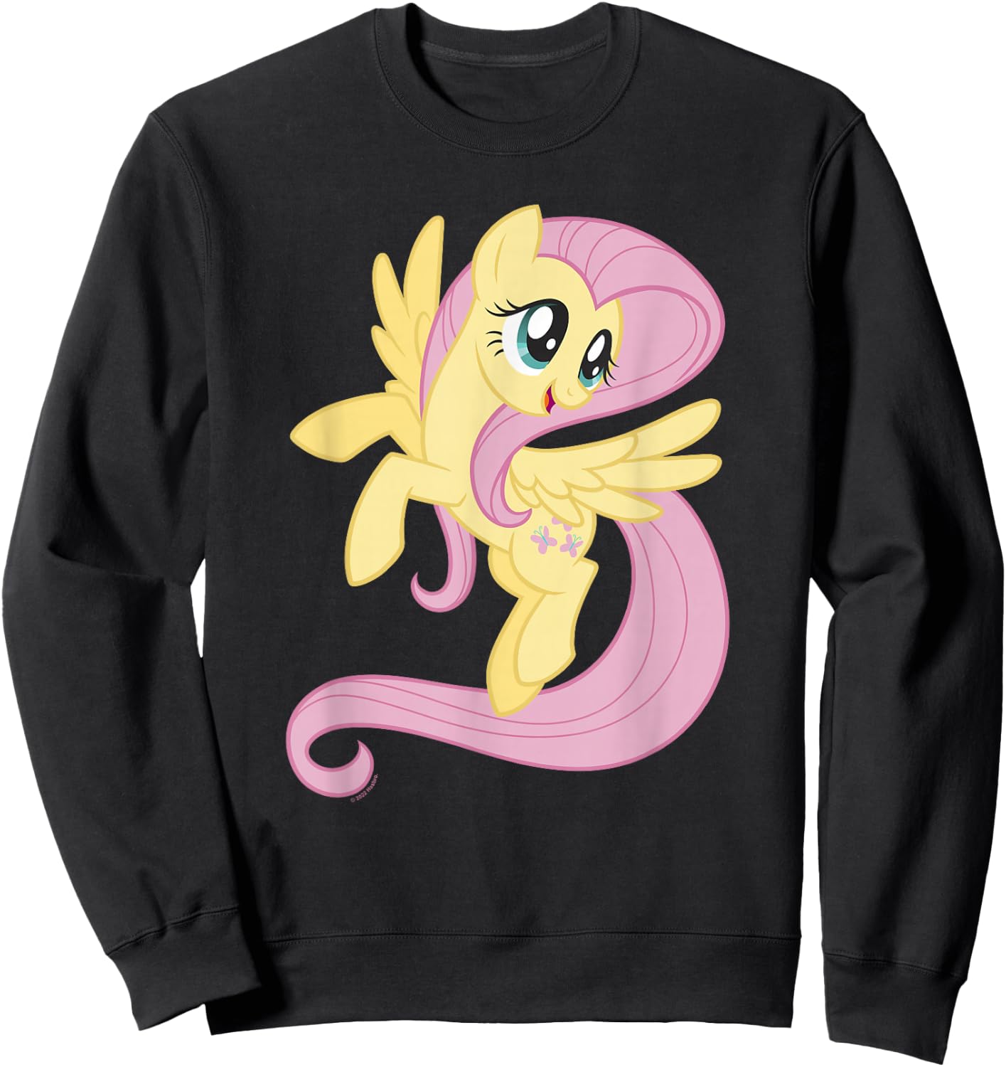 My Little Pony: Friendship is Magic Big Fluttershy Portrait Sweatshirt - Sweatshirt | Black