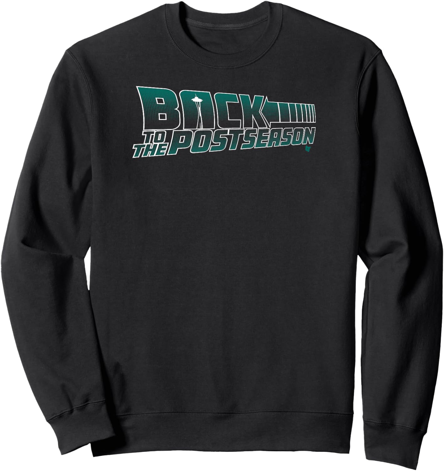 Back to the Postseason - Seattle Baseball Sweatshirt - Sweatshirt | Black