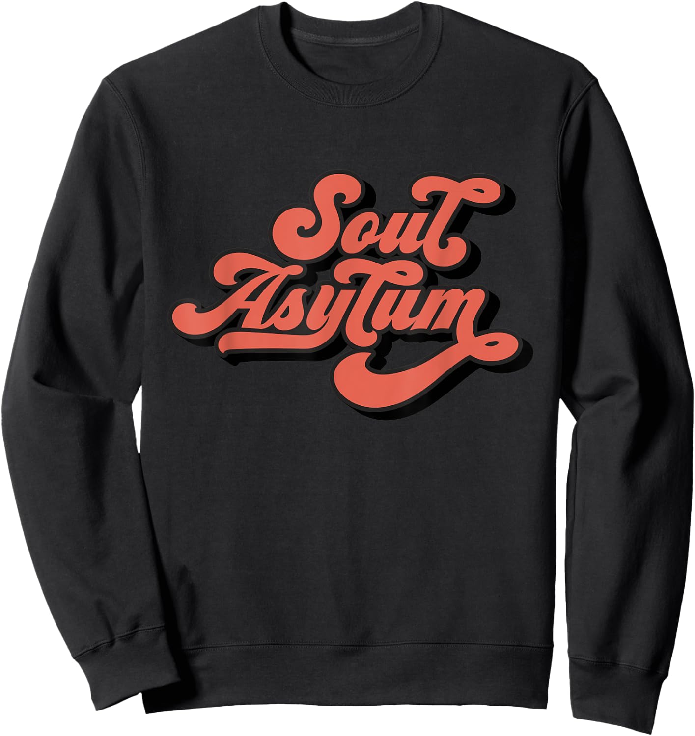 Soul Asylum 70's Vintage Retro Art Gift Sweatshirt - Sweatshirt | Black