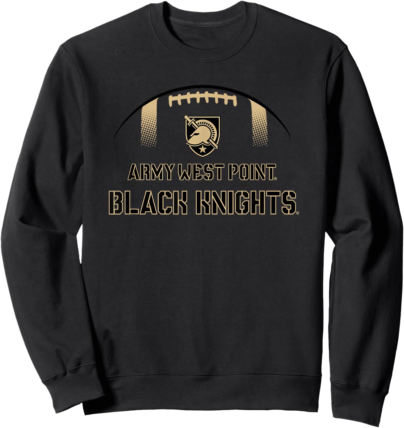 West Point Black Knights Football Sweatshirt - Sweatshirt | Black