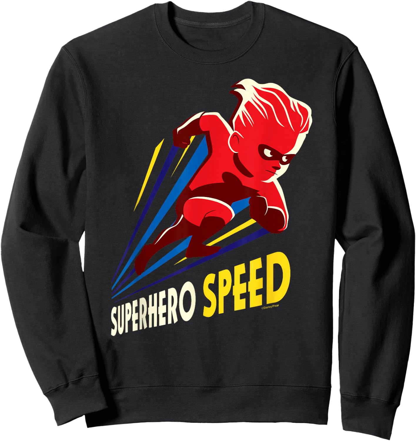 Disney and Pixar’s The Incredibles Dash Superhero Speed Race Sweatshirt - Sweatshirt | Black