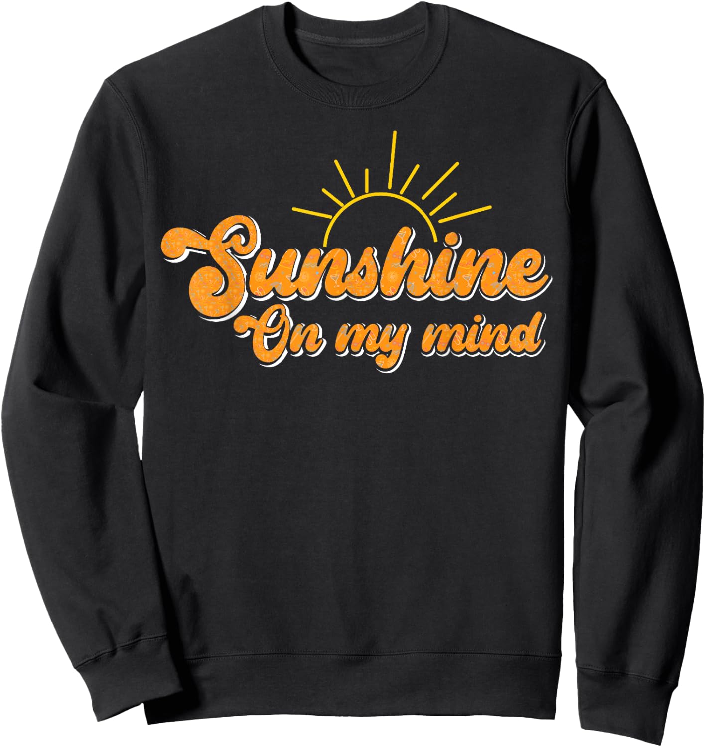 Sunshine On My Mind Sweatshirt - Sweatshirt | Black